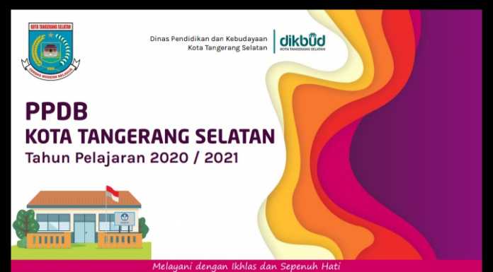 Info Grafis PPDB Tangsel 2020. (Foto/Dindukbud Tangsel)