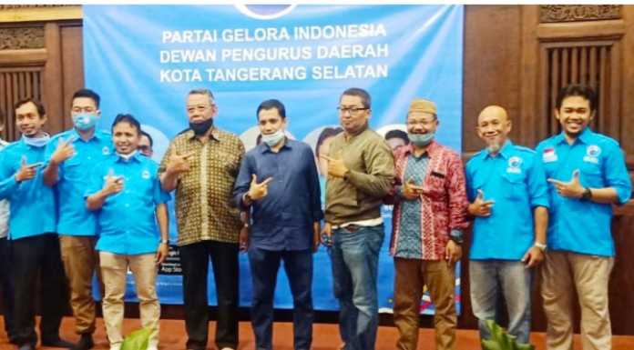 Deklarasi Dukungan DPD Gelora Tangsel Untuk Benyamine Pilar di Pilkada Tangsel