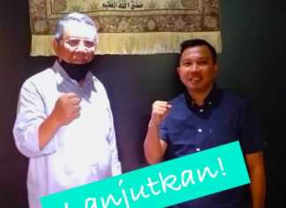 Benyamin davnie bersama Cholid. (Foto/istimewa)