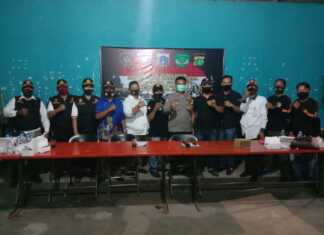 Peroses pelantikan ketua Citra Bhayangkara sub sektor kapuk, cengkareng. (Foto/Jkw)