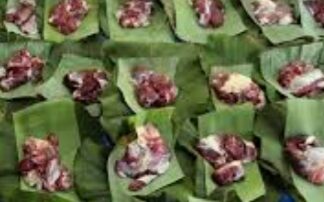 Distribusi daging qurban. (Foto : Istimewa).