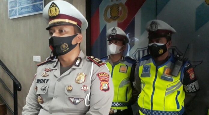 Kasatlantas Polres Tangsel, AKP Dicky Dwi Priambudi Sutarman.